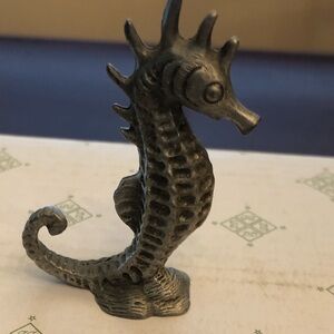 Spooniques Vintage Pewter Seahorse